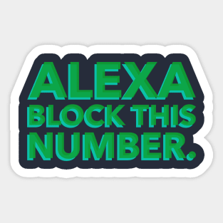 Block Your Ex Sticker